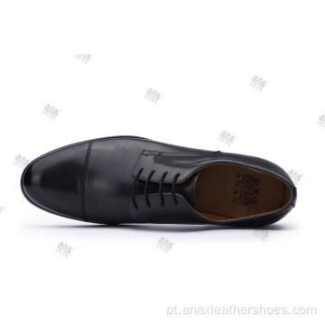 Sapatos masculinos de chinelo de negócios com cadarço
